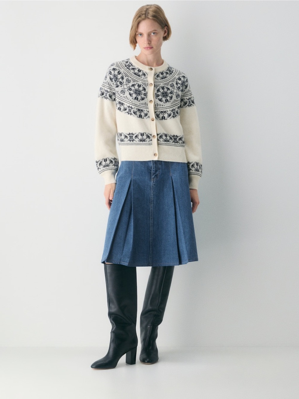 Aritzia Wool Cashmere London Cardigan Size 2XS NWT